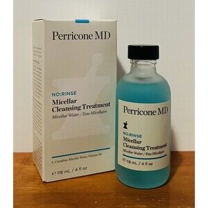 Perricone MD No Rinse Micellar Cleansing Treatment Water 4oz/118mL Full Size $45